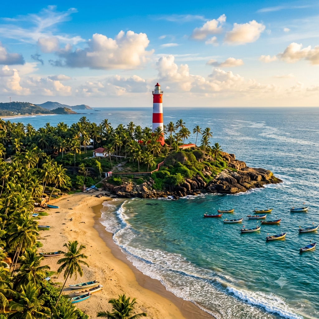Kerala Kanyakumari 8 Days Cochin - Trivandrum With Athirapally