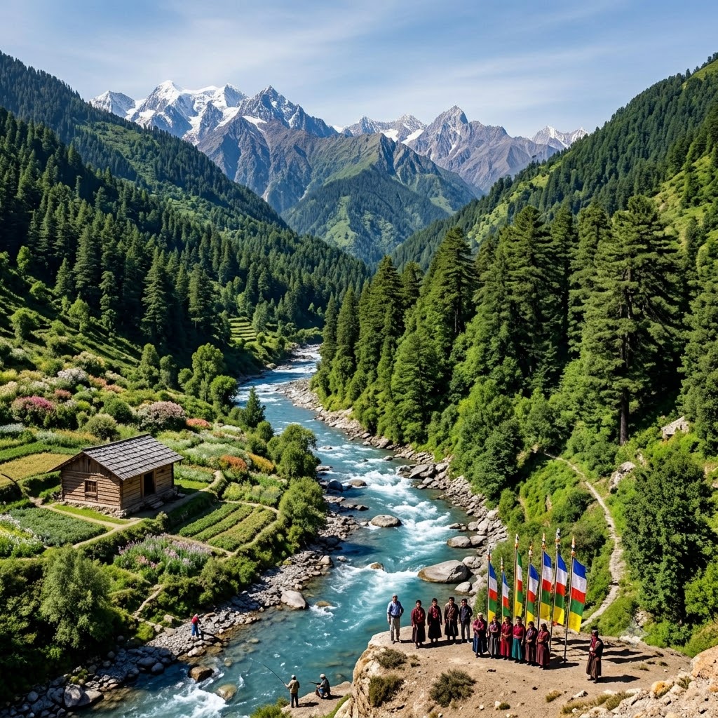 TIRTHAN VALLEY, KASOL, MANALI 