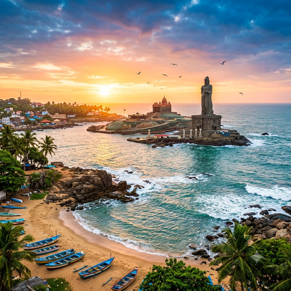 Kerala Kanyakumari 7 Days Cochin - Trivandrum
