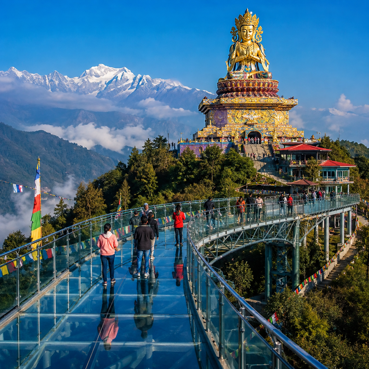 GANGTOK LACHUNG PELLING DARJEELING