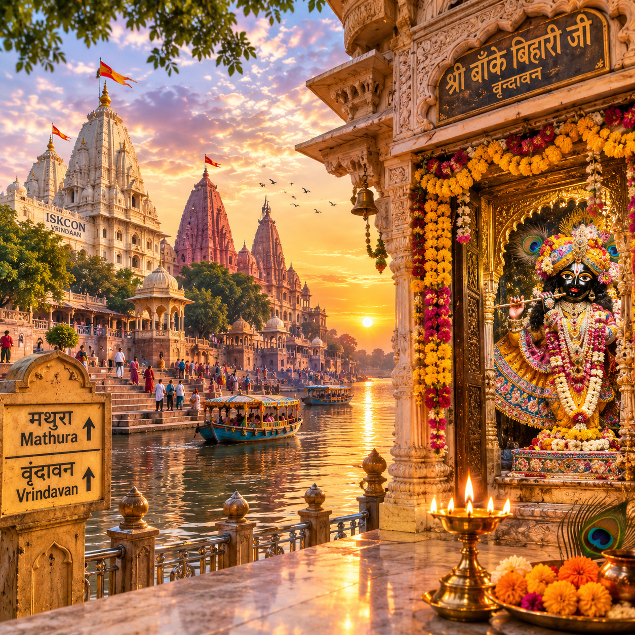 DELHI AGRA MATHURA VRINDAVAN 